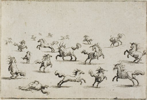 Horses Running Free, from The Caprices