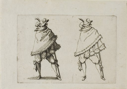 The Man Wrapped in his Coat, from The Caprices