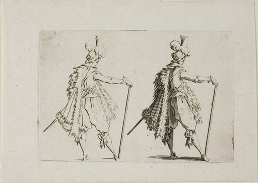 The Gentleman with a Large Cane, from The Caprices