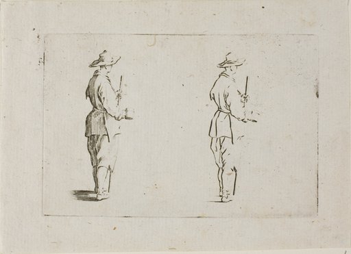 The Peasant Holding a Goblet, from The Caprices