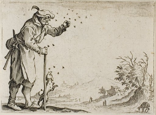 The Peasant Attacked by Bees, from The Caprices