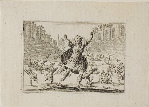 Skirmish in the Circus, from The Caprices