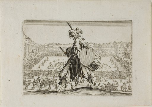 View of Piazza S. Croce with Football Game, from The Caprices
