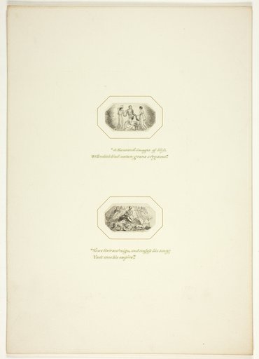 Study for a plate from The Task