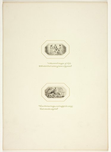 Study for a plate from The Task