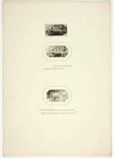 Study for a plate from The Task