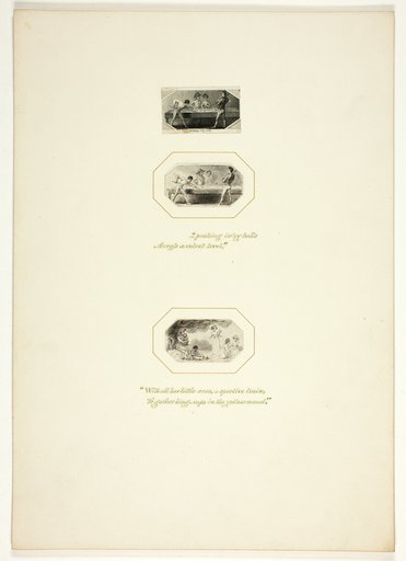 Study for a plate from The Task