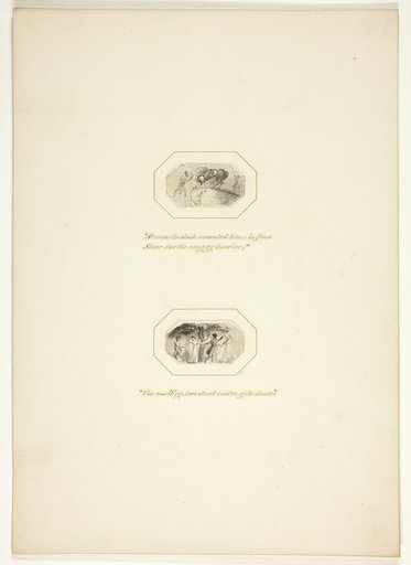 Study for a plate from The Task