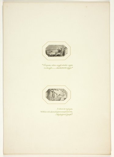 Study for a plate from The Task