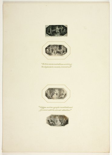 Study for a plate from Telemachus