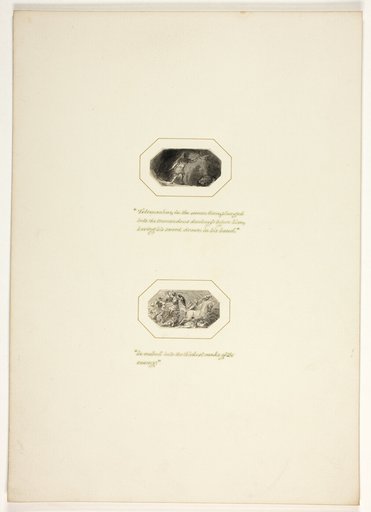Study for a plate from Telemachus