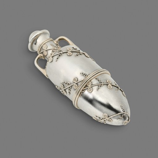 "Fern and Daisy Perfume Bottle No. 2661"