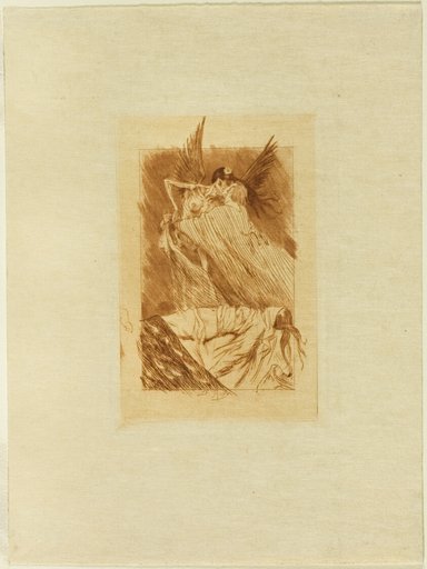 Frontispiece to Les baisers morts