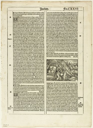 Judith and Her Maid Placing the Head of Holofernes in a Bag from Biblia latina, plate six from Woodcuts from Books of the XVI Century
