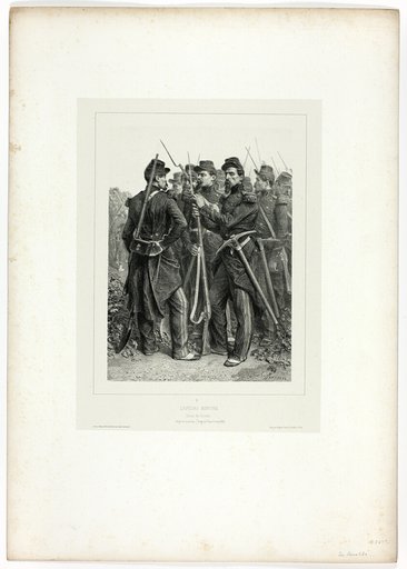 Sappers, from Souvenirs d’Italie: Expédition de Rome