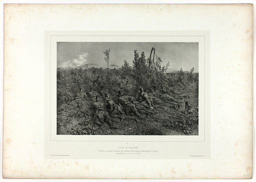 Trench guard, from Souvenirs d’Italie: Expédition de Rome
