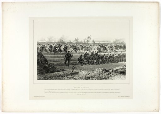 Light infantry ambush, from Souvenirs d’Italie: Expédition de Rome