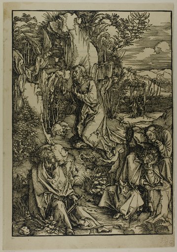 Agony in the Garden, from The Large Passion