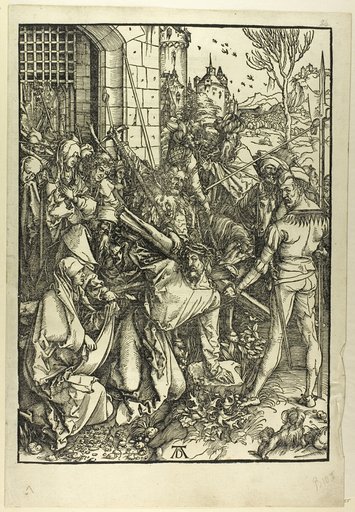 The Bearing of the Cross, from The Large Passion