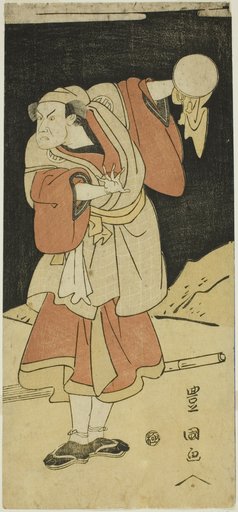 Actor in a scene from a drama