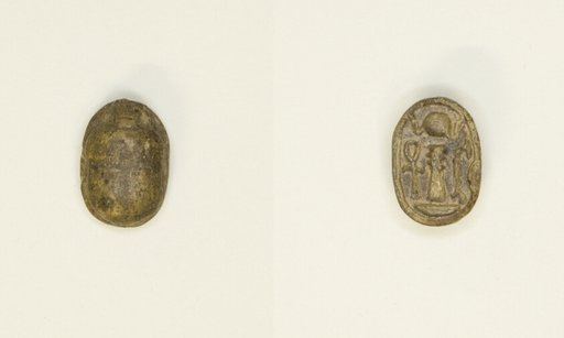 Scarab: Hieroglyphs (wAs-sign, Dd-sign, anx-sign)