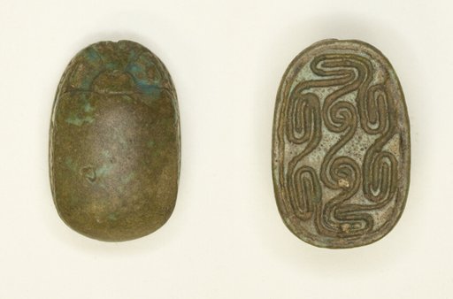 Scarab: Interlocking Scrolls and Spirals