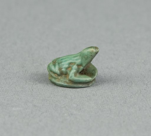 Scaraboid of a Frog; Ankh Sign on Underside