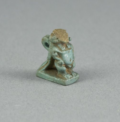 Amulet of a Hybrid Deity (Body of Dwarf, Ram Head, Bird Wings and Tail)