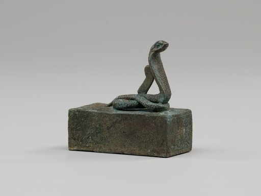 Box for a Mummified Animal with Cobra Figure