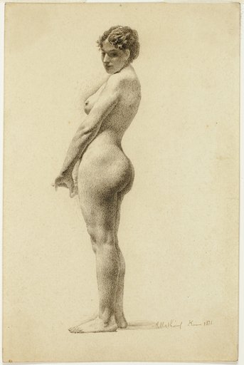 Standing Female Nude