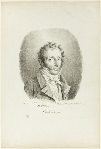 Portrait of Carle Vernet