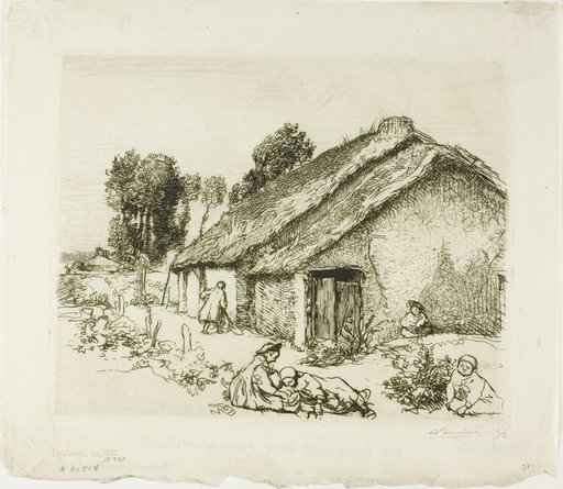 Cottage with Five Children