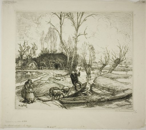 The Flooded Marais: The Shepherd