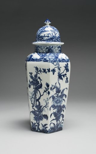 Vase with Cover (one of a pair)