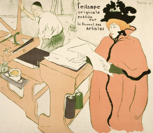Cover for the first album of L'Estampe originale