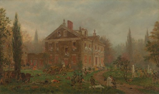 The Attack on Chew's House during the Battle of Germantown, 1777