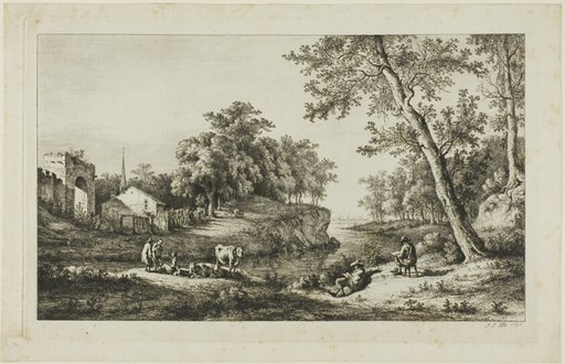 Rustic Landscape in Ambronay