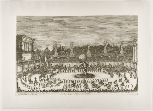 Equestrian Ballet in the Amphitheater of the Boboli Gardens