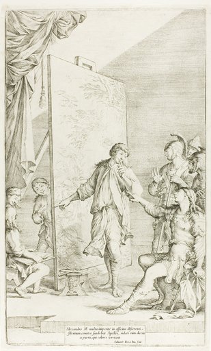 Alexander in the Studio of Apelles