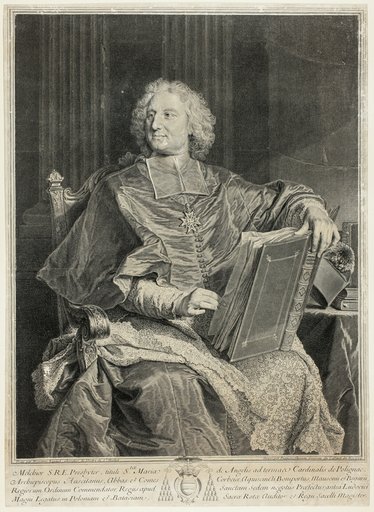 Portrait of Cardinal de Polignac