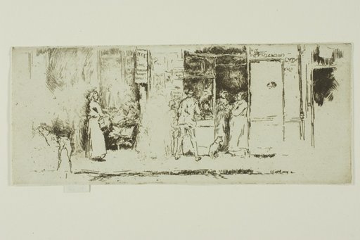Newspaper-Stall, Rue de Seine