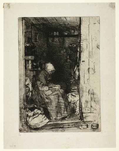 La Vieille aux Loques (The Old Woman with Rags)