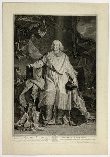 Portrait of Jacques Bénigne Bossuet, Bishop of Meaux