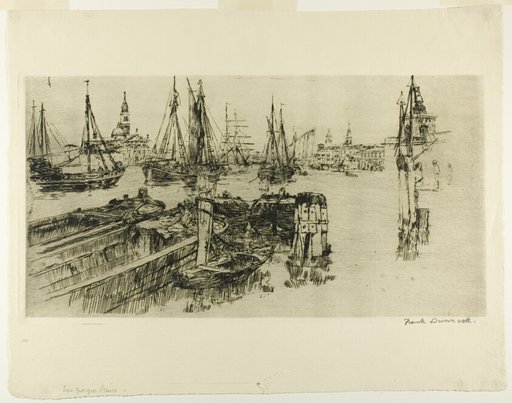 Shipping on the Giudeca (The Docks)