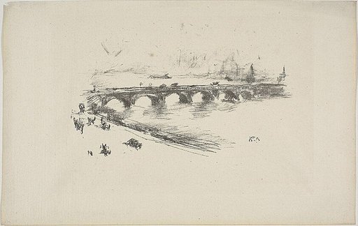 Evening, Little Waterloo Bridge
