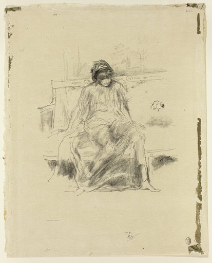 The Draped Figure, Seated