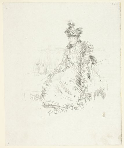 A Lady Seated