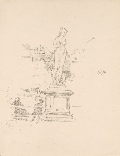 The Statue, Luxembourg Gardens