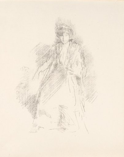 Portrait of a Young Woman Wearing a Hat [Miss Seaton]