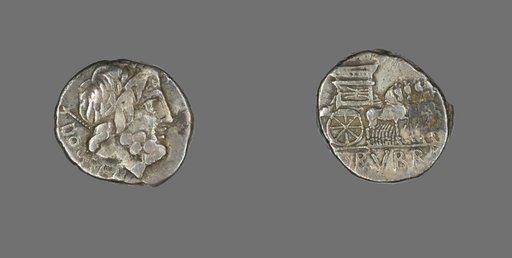 Denarius (Coin) Depicting the God Jupiter